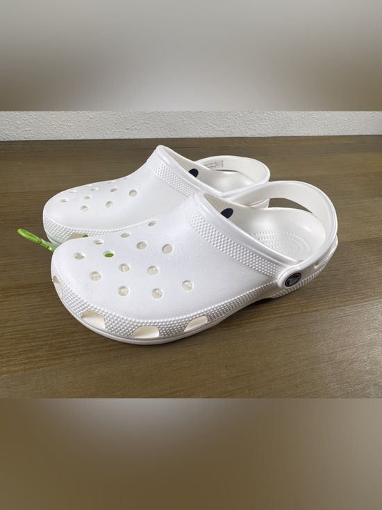 CROCS Shoes - Crocs Adult Unisex Classic Clog Sandal Style# 10001-100 Woman’s 10 Men’s 8 White